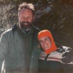 The East Gate Range for 12 years, Bob Mahn was a bear of a man who served as the guardian of travelers over Sylvan Pass. He is pictured with his wife, Grace Nutting. Photo by Donnella Pease 